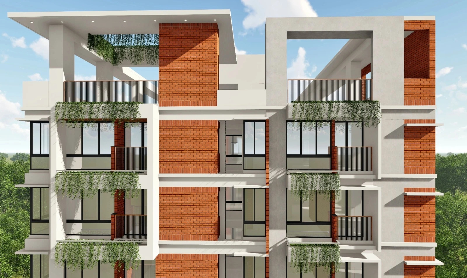 G+12 storied building